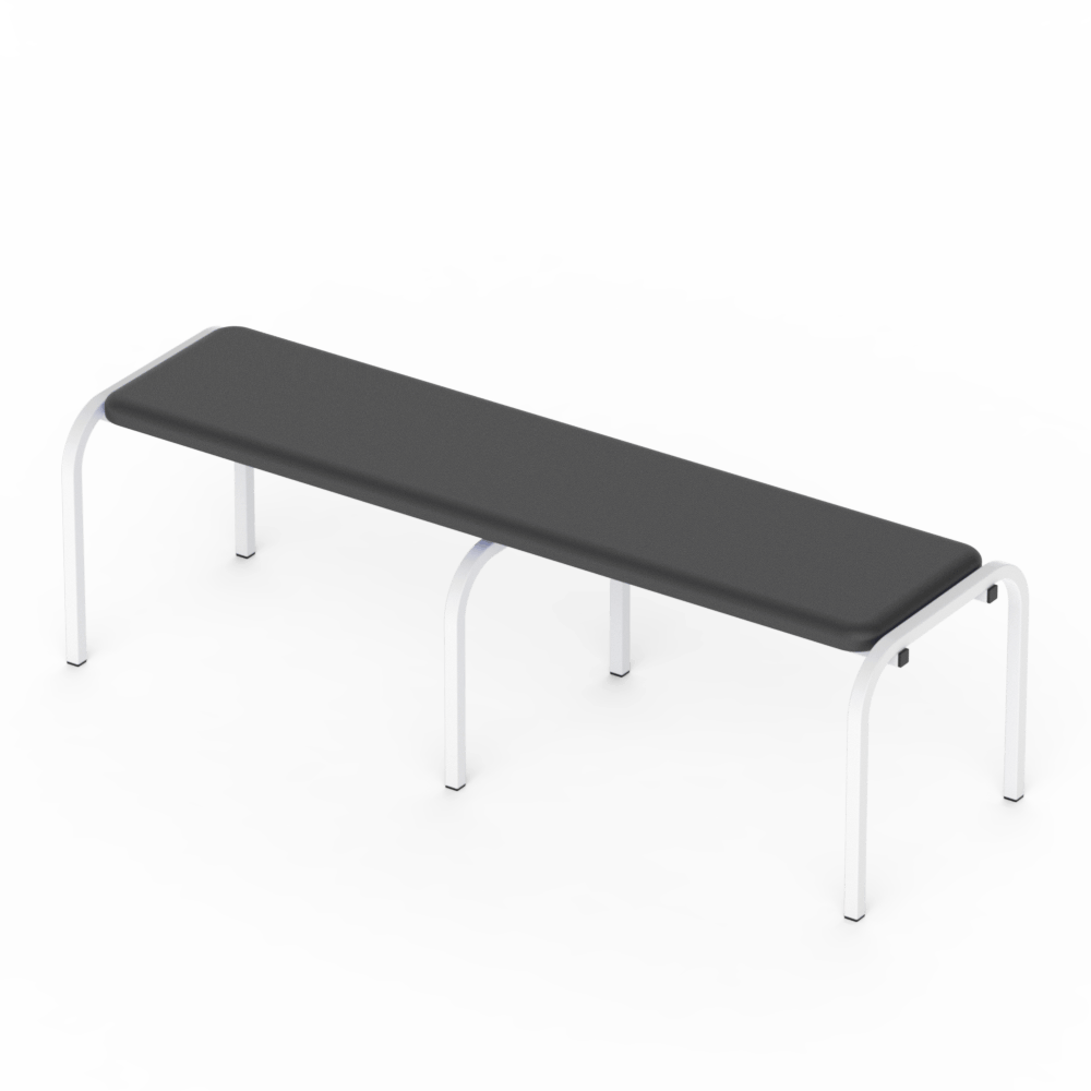 Лавка для роздягальні в дитячому садочку МЕБЛІ-ТЕХНОСТИЛЬ (Л 22) 1200х300х300мм